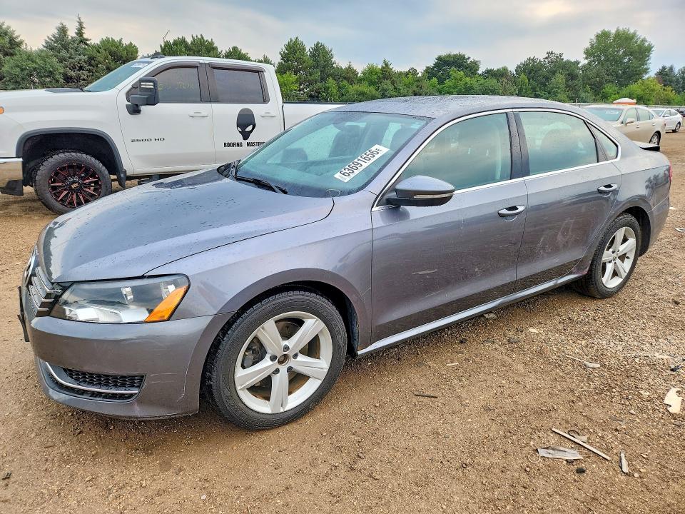 Продажа на аукционе авто 2012 Volkswagen Passat, vin: 1VWBH7A31CC037786, номер лота: 63691656