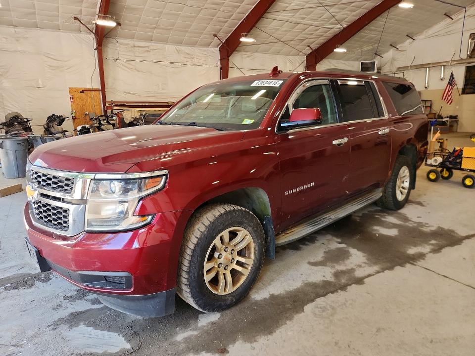 2016 Chevrolet Suburban მანქანა იყიდება აუქციონზე, vin: 1GNSKHKC5GR161014, აუქციონის ნომერი: 63634616