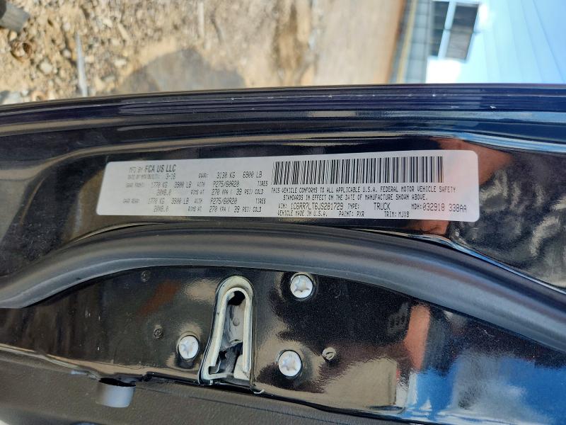 Продаж на аукціоні авто 2018 Ram 1500, vin: 1C6RR7LT6JS281729, номер лоту: 66191976