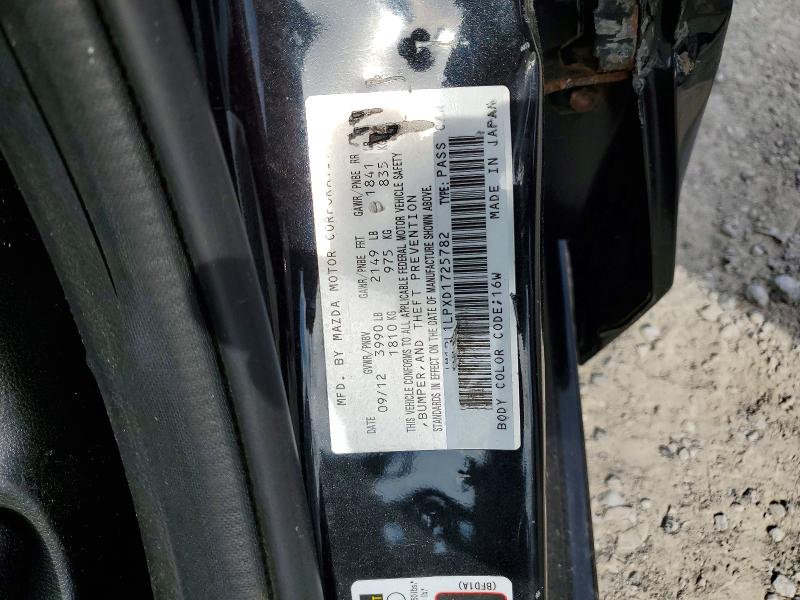 Aukcja sprzedaży 2013 Mazda 3, vin: JM1BL1LPXD1725782, numer aukcji: 66720746