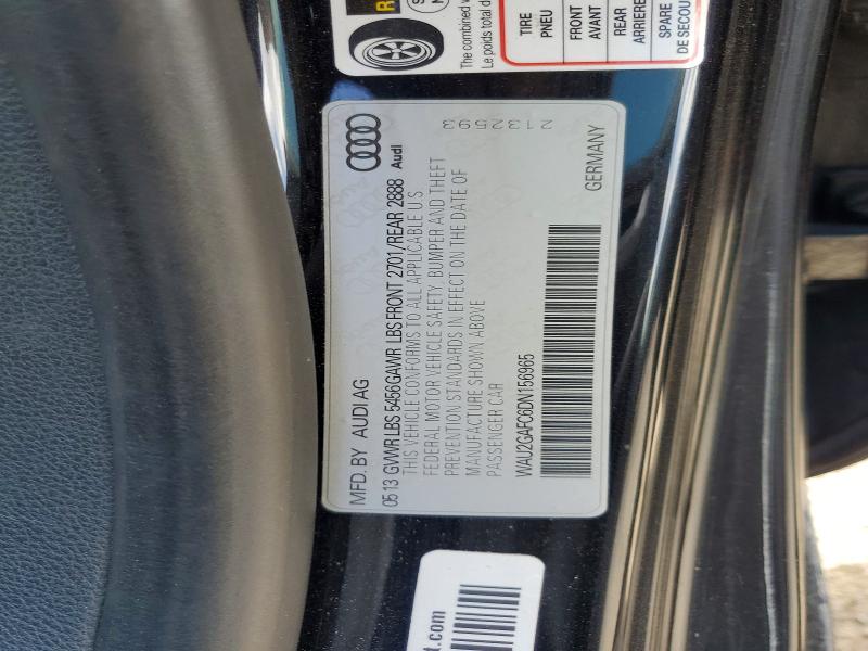Aukcja sprzedaży 2013 Audi A7, vin: WAU2GAFC6DN156965, numer aukcji: 64330646