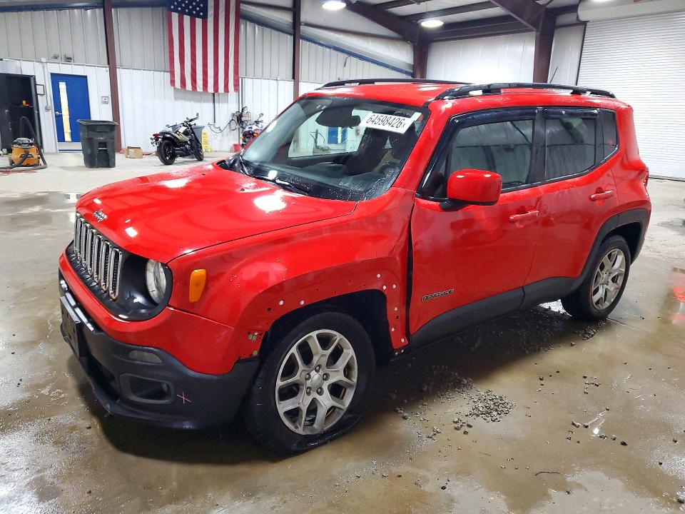 Продажа на аукционе авто 2016 Jeep Renegade, vin: ZACCJBBT7GPD56446, номер лота: 64598426