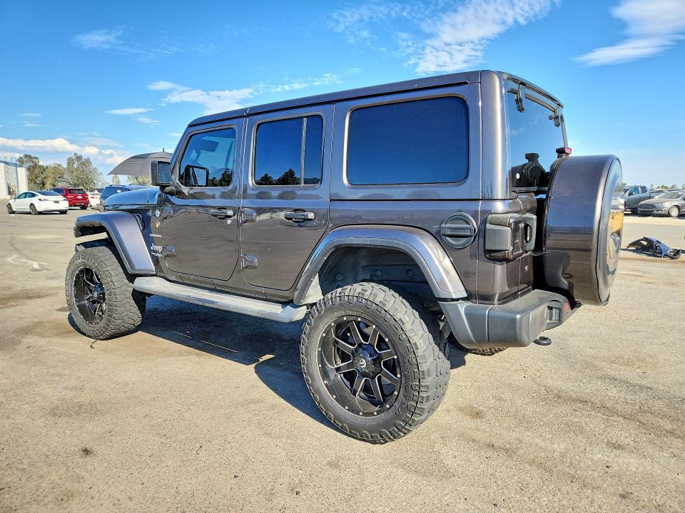 65955026 :رقم المزاد ، 1C4HJXEG2JW311216 vin ، 2018 Jeep Wrangler Unlimited مزاد بيع