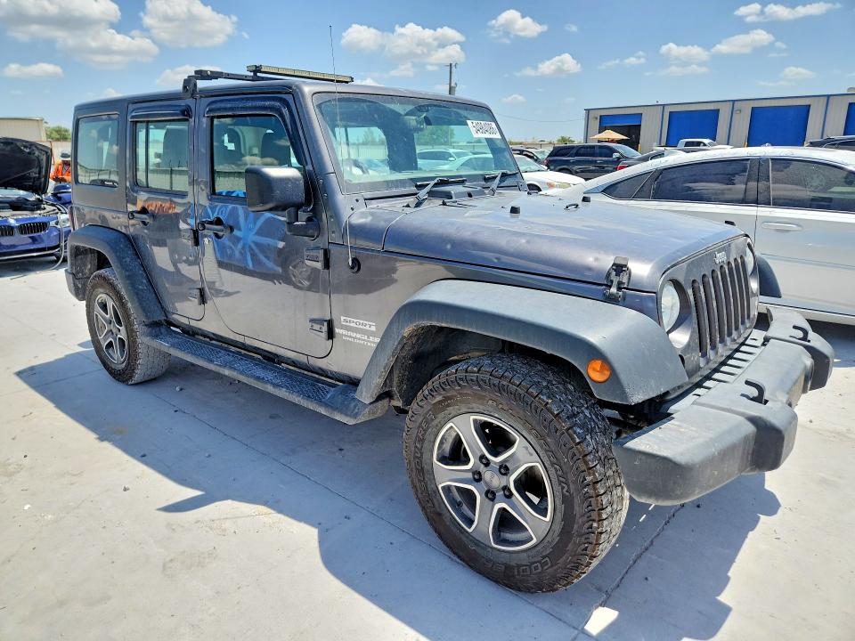 2017 Jeep Wrangler Unlimited მანქანა იყიდება აუქციონზე, vin: 1C4BJWKG6HL726927, აუქციონის ნომერი: 54984086