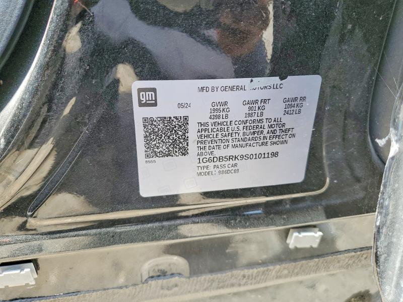 Продаж на аукціоні авто 2025 Cadillac Ct4, vin: 1G6DB5RK9S0101198, номер лоту: 63865006
