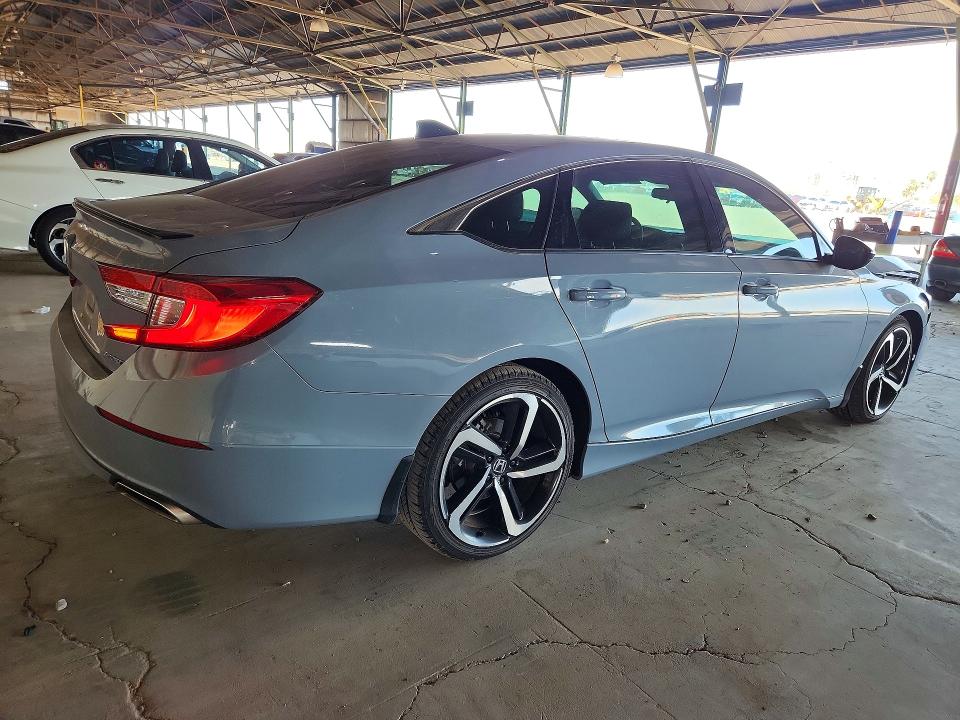 2022 Honda Accord მანქანა იყიდება აუქციონზე, vin: 1HGCV1F38NA108374, აუქციონის ნომერი: 63142056
