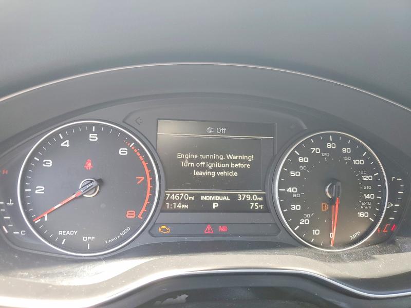 2017 Audi A4 მანქანა იყიდება აუქციონზე, vin: WAUGMAF44HN046381, აუქციონის ნომერი: 62803576