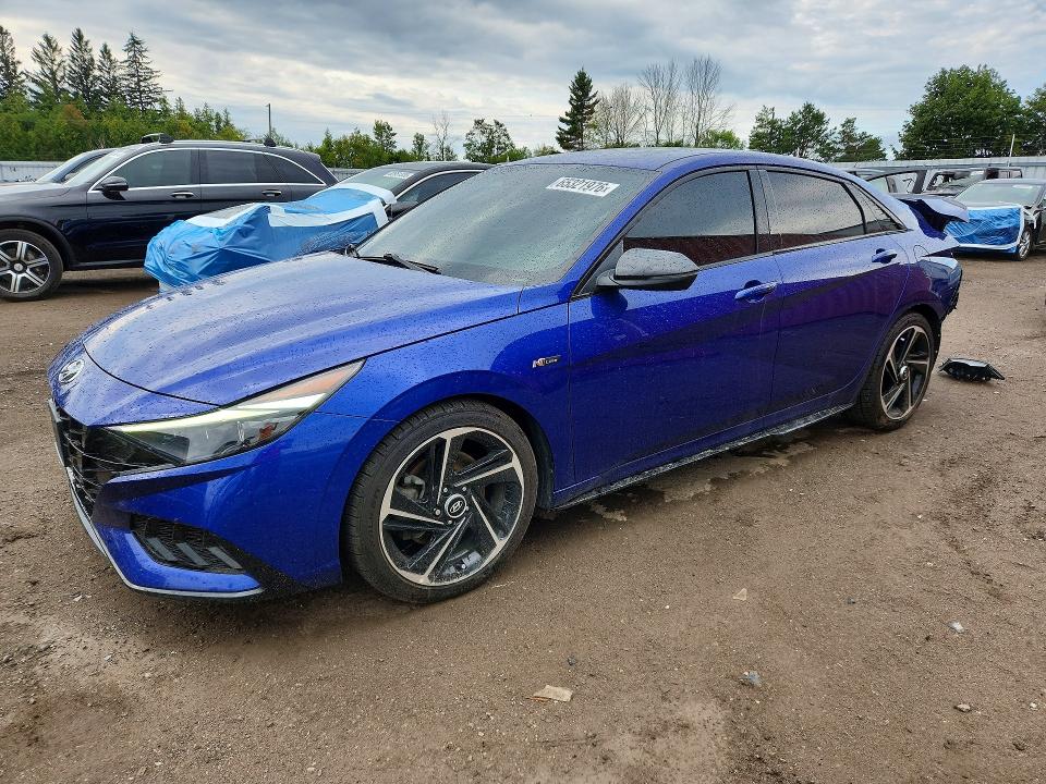 Продажа на аукционе авто 2022 Hyundai Elantra, vin: KMHLR4AF4NU273791, номер лота: 65321976