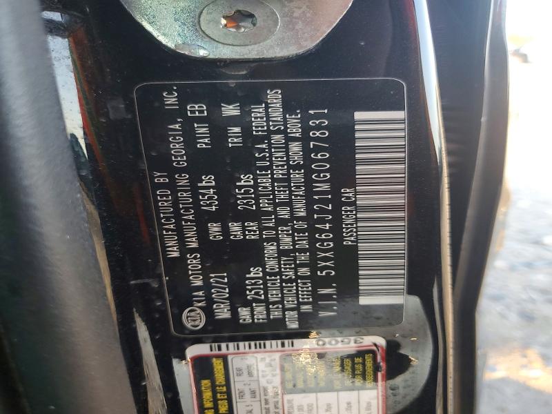 Продажа на аукционе авто 2021 Kia K5, vin: 5XXG64J21MG067831, номер лота: 66415416