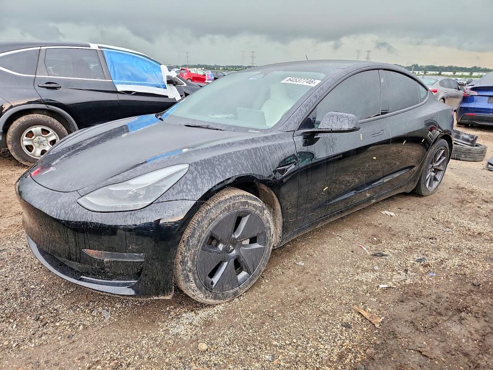 2023 Tesla Model 3 მანქანა იყიდება აუქციონზე, vin: 5YJ3E1EA8PF687164, აუქციონის ნომერი: 64537746