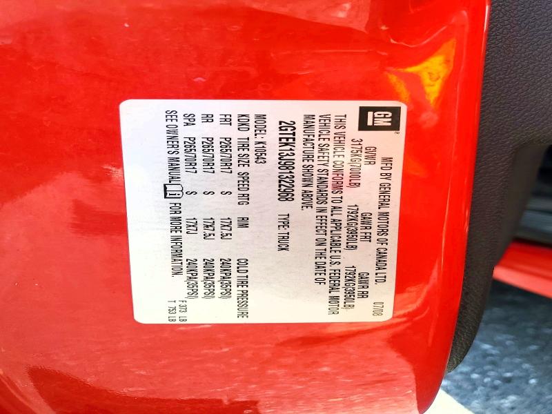 Aukcja sprzedaży 2008 Gmc Sierra, vin: 2GTEK13J981322968, numer aukcji: 67120736