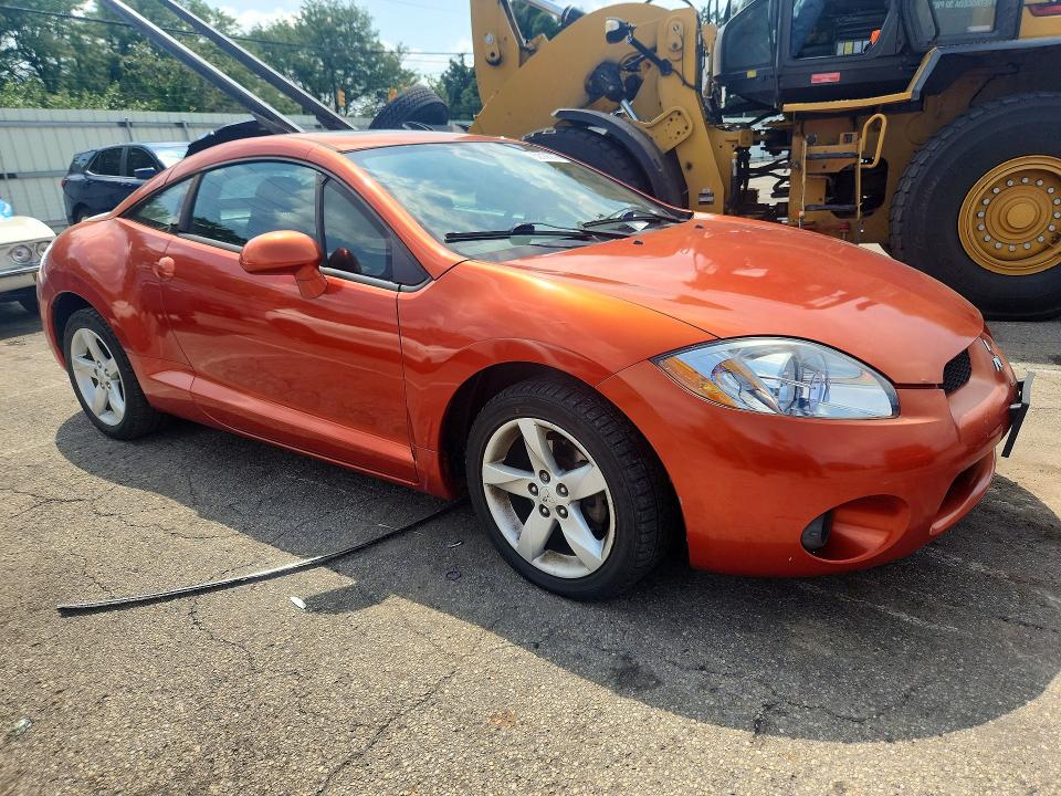 2007 Mitsubishi Eclipse მანქანა იყიდება აუქციონზე, vin: 4A3AK24F07E041375, აუქციონის ნომერი: 62038266