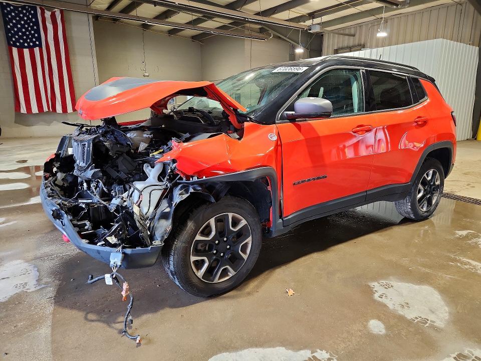2018 Jeep Compass მანქანა იყიდება აუქციონზე, vin: 3C4NJDDBXJT308206, აუქციონის ნომერი: 67026596