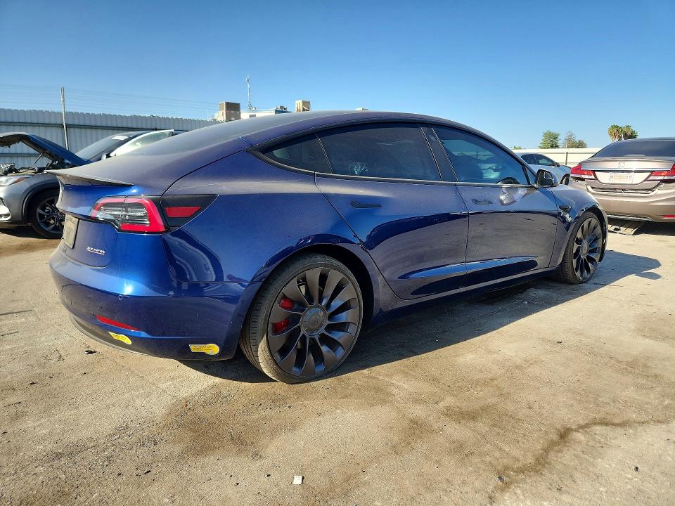66212556 :رقم المزاد ، 5YJ3E1EC9MF077481 vin ، 2021 Tesla Model 3 مزاد بيع