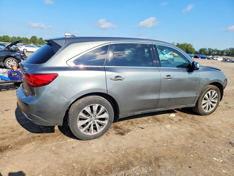 2016 Acura Mdx მანქანა იყიდება აუქციონზე, vin: 5FRYD4H42GB035025, აუქციონის ნომერი: 63730116