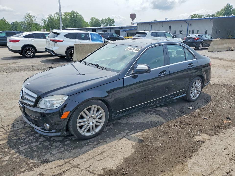 2009 Mercedes-benz C მანქანა იყიდება აუქციონზე, vin: WDDGF81XX9R074211, აუქციონის ნომერი: 64443416