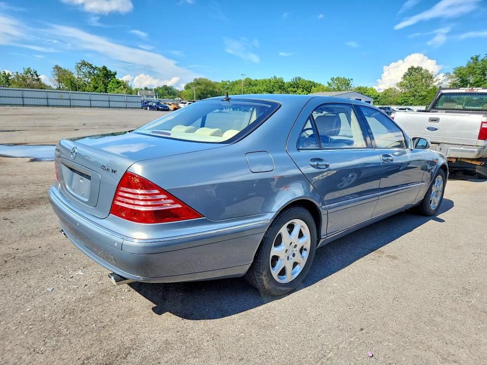 2004 Mercedes-benz S მანქანა იყიდება აუქციონზე, vin: WDBNG84J74A417228, აუქციონის ნომერი: 63169686