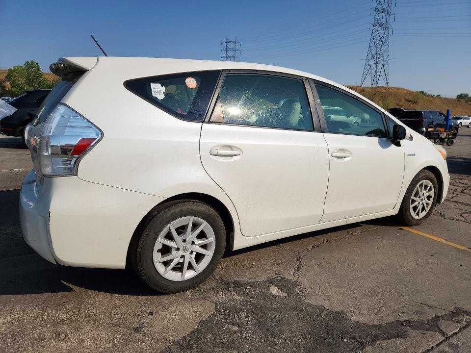2013 Toyota Prius V მანქანა იყიდება აუქციონზე, vin: JTDZN3EU6D3265919, აუქციონის ნომერი: 63665476