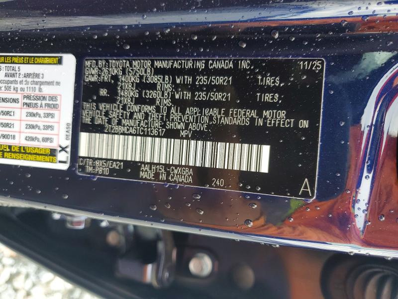 Продажа на аукционе авто 2026 Lexus Rx 350h, vin: 2T2BBMCA6TC113617, номер лота: 63559926