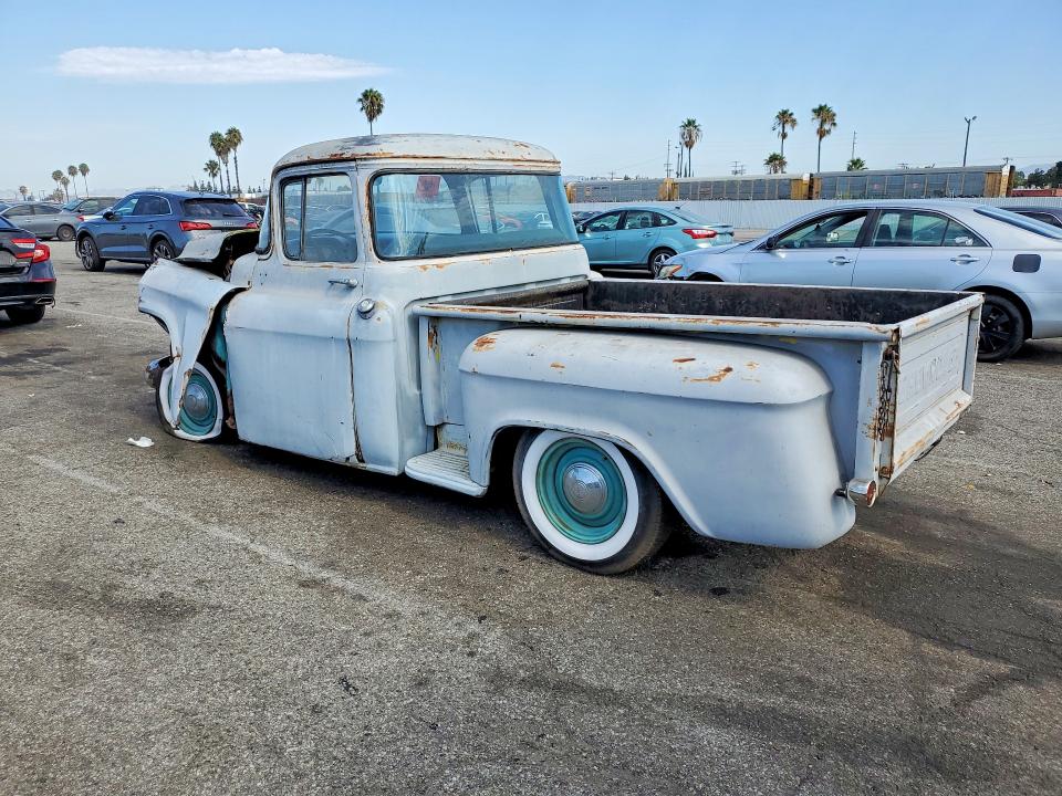 62516106 :رقم المزاد ، 3A57MX2054 vin ، 1957 Chevrolet 3100 مزاد بيع