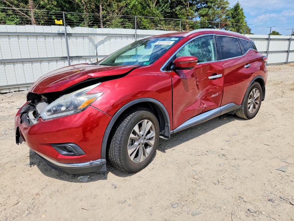 Auction sale of the 2018 Nissan Murano, vin: 5N1AZ2MH3JN181939, lot number: 66516106