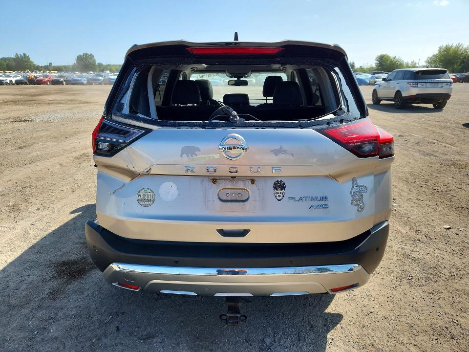 64457406 :رقم المزاد ، JN8AT3DD1MW313804 vin ، 2021 Nissan Rogue مزاد بيع