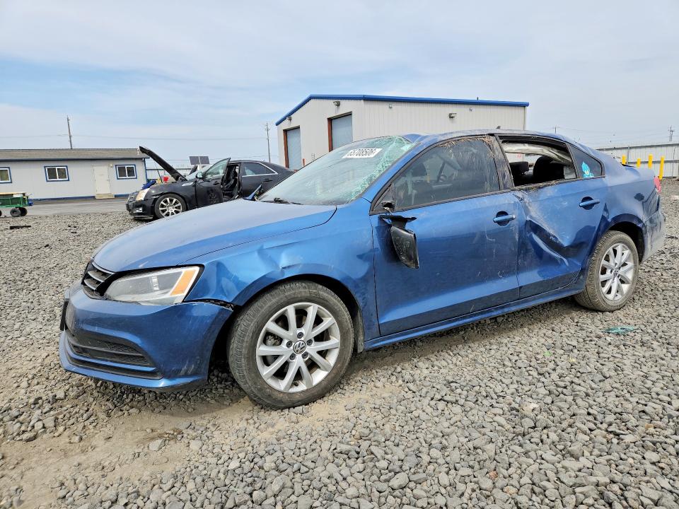 65708506 :رقم المزاد ، 3VWD17AJ1FM332532 vin ، 2015 Volkswagen Jetta مزاد بيع