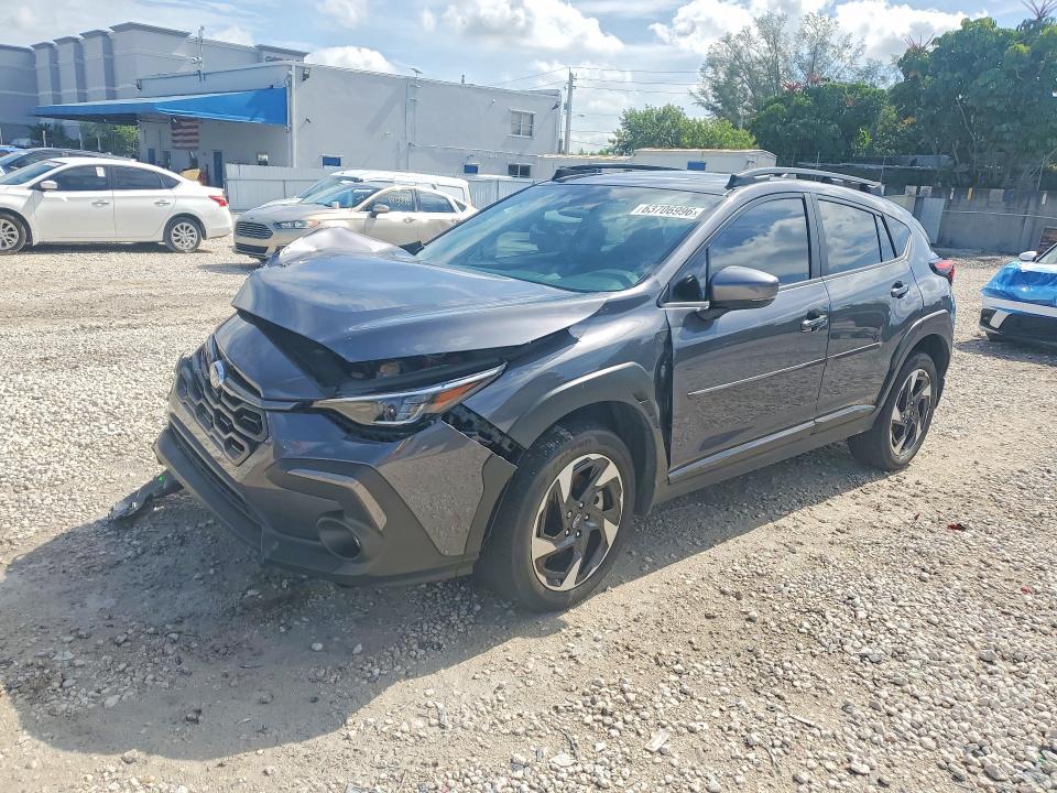63706996 :رقم المزاد ، 4S4GUHM60R3835863 vin ، 2024 Subaru Crosstrek مزاد بيع