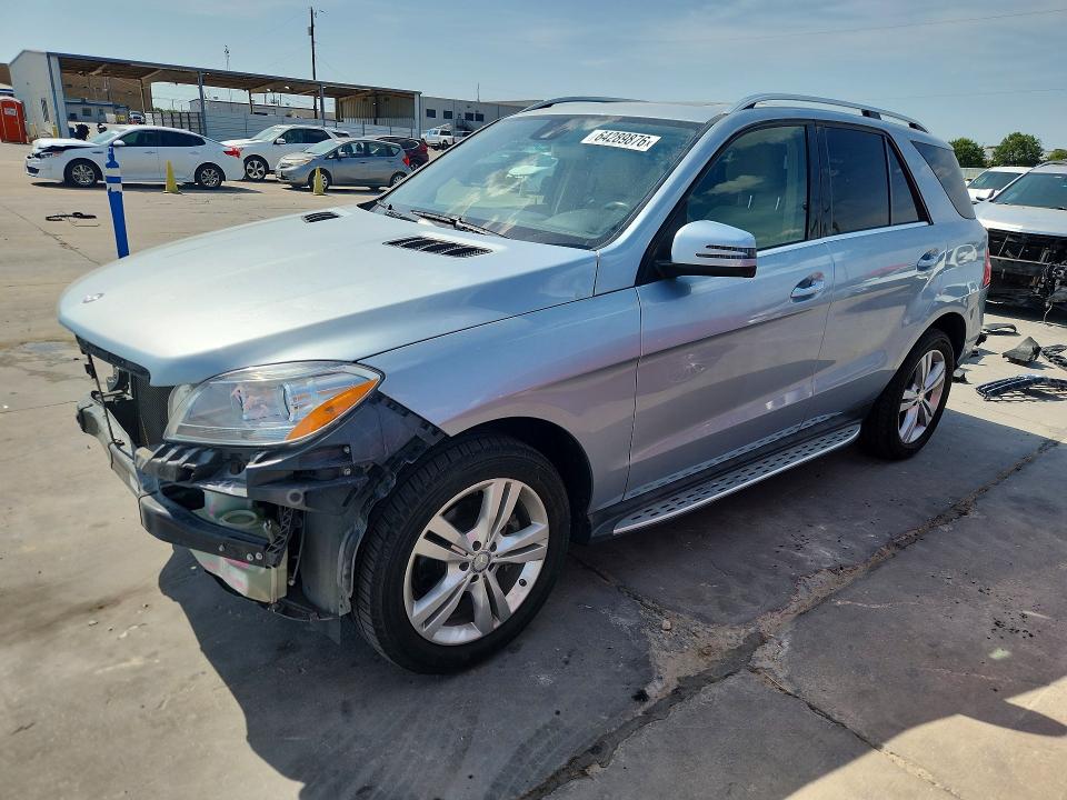 2015 Mercedes-benz Ml მანქანა იყიდება აუქციონზე, vin: 4JGDA5JB6FA525249, აუქციონის ნომერი: 64289876