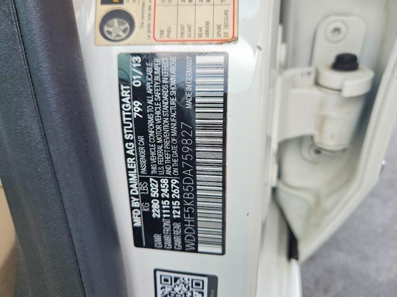 Продажа на аукционе авто 2013 Mercedes-benz E, vin: WDDHF5KB5DA759827, номер лота: 66602526
