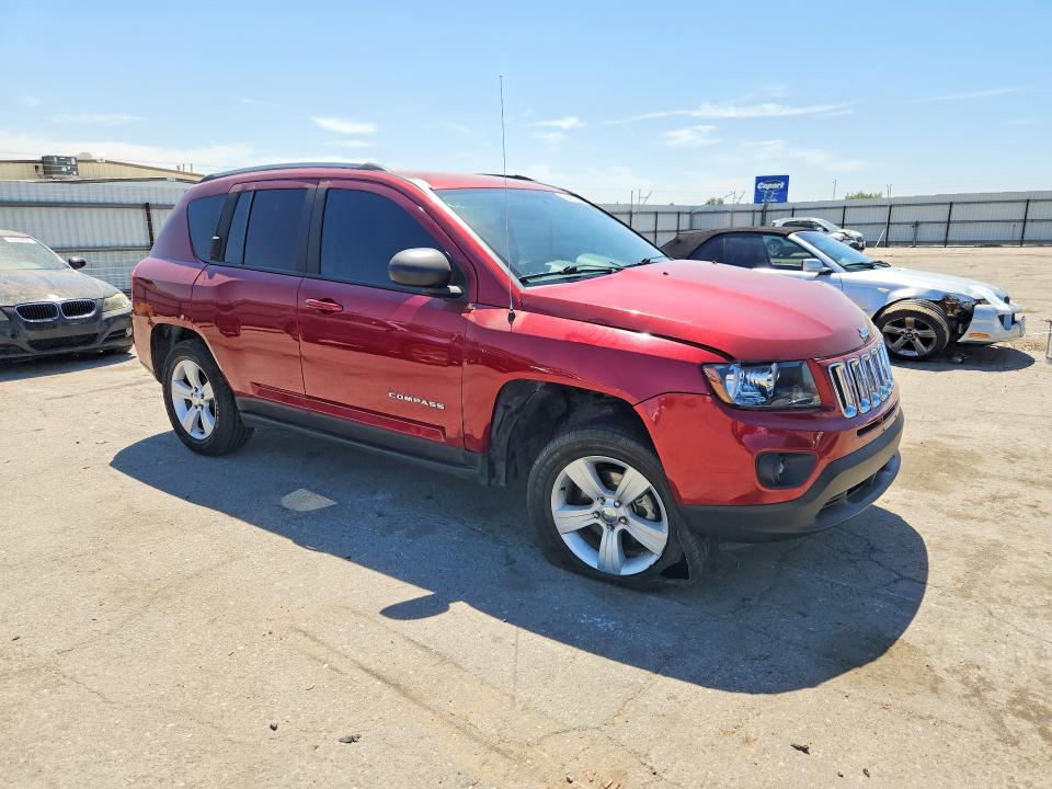2016 Jeep Compass მანქანა იყიდება აუქციონზე, vin: 1C4NJCBA8GD670411, აუქციონის ნომერი: 64997256