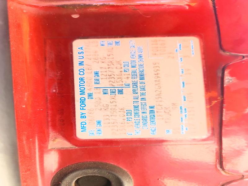 Продажа на аукционе авто 1986 Ford F150, vin: 1FTCF15N2GNA94935, номер лота: 63396616