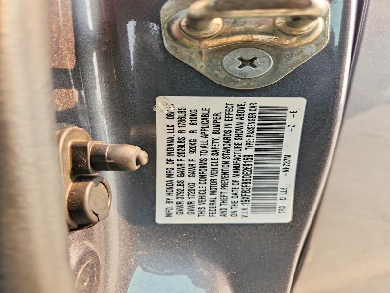 Продажа на аукционе авто 2013 Honda Civic, vin: 19XFB2F86DE269159, номер лота: 64078256