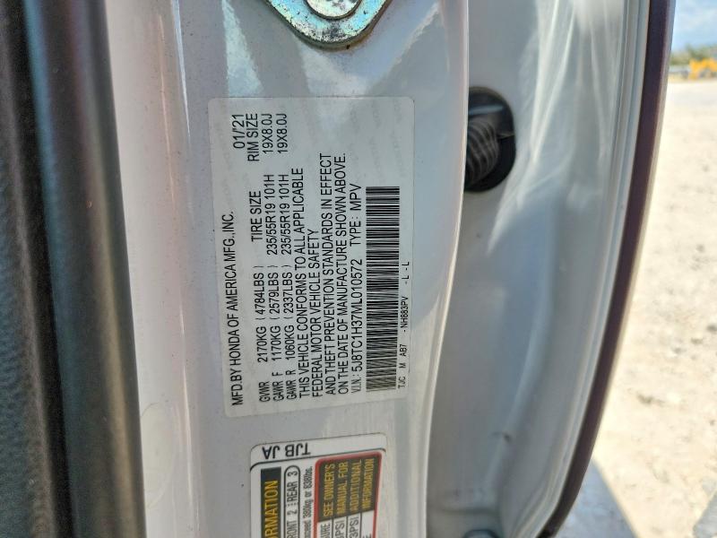 Продаж на аукціоні авто 2021 Acura Rdx, vin: 5J8TC1H37ML010572, номер лоту: 64323376