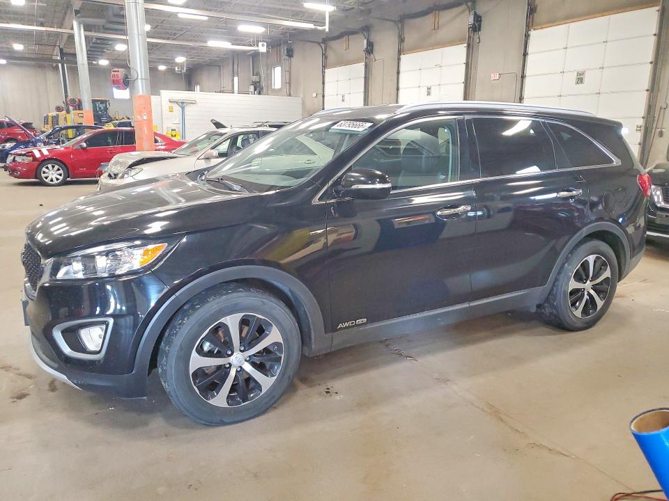 2017 Kia Sorento მანქანა იყიდება აუქციონზე, vin: 5XYPHDA56HG234688, აუქციონის ნომერი: 63795666