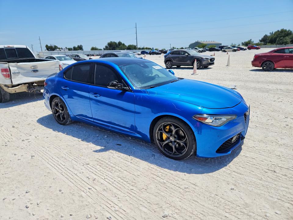2019 Alfa Romeo Giulia მანქანა იყიდება აუქციონზე, vin: ZARFANBN9K7621492, აუქციონის ნომერი: 66001406