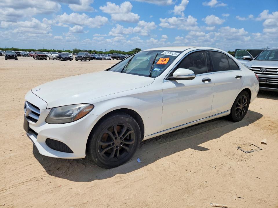 2015 Mercedes-benz C მანქანა იყიდება აუქციონზე, vin: 55SWF4KB4FU032098, აუქციონის ნომერი: 64139136