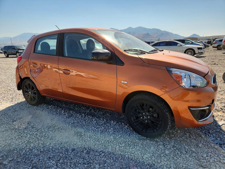 2019 Mitsubishi Mirage მანქანა იყიდება აუქციონზე, vin: ML32A5HJ2KH003523, აუქციონის ნომერი: 63848006
