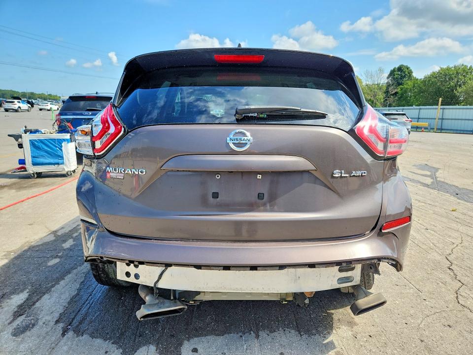 2018 Nissan Murano მანქანა იყიდება აუქციონზე, vin: 5N1AZ2MH4JN122088, აუქციონის ნომერი: 63812416