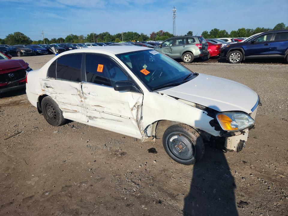 2001 Honda Civic მანქანა იყიდება აუქციონზე, vin: 2HGES16581H583540, აუქციონის ნომერი: 66202666