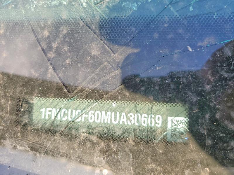 65798126 :رقم المزاد ، 1FMCU0F60MUA30669 vin ، 2021 Ford Escape مزاد بيع