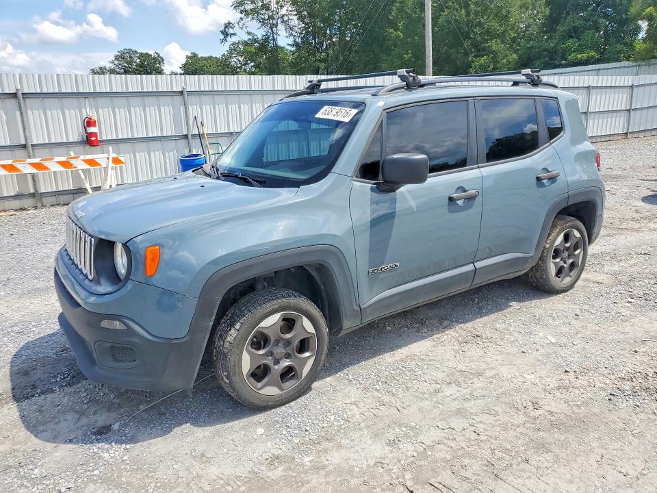 Продаж на аукціоні авто 2017 Jeep Renegade, vin: ZACCJBAB6HPG21593, номер лоту: 63819516