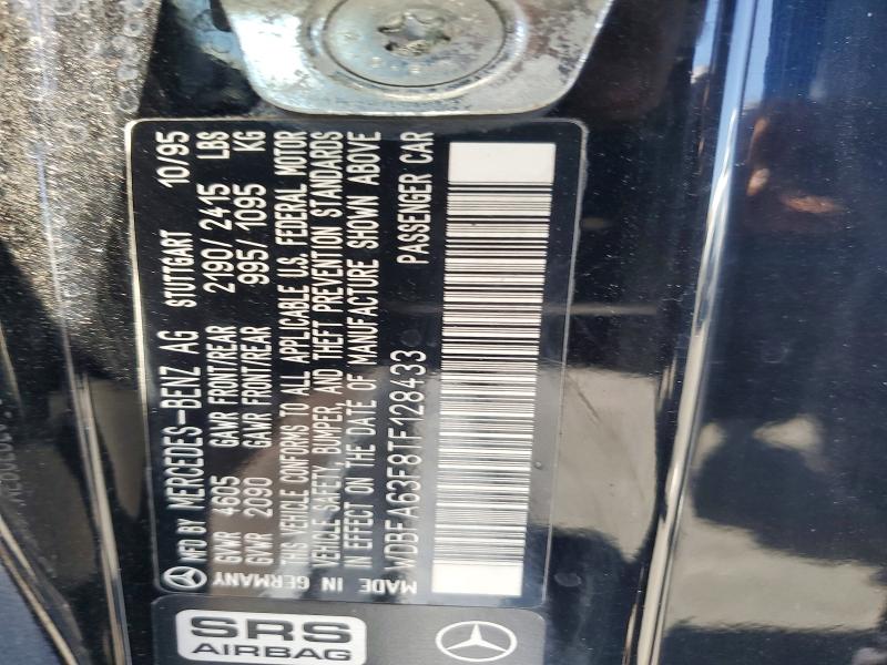 1996 Mercedes-benz Sl მანქანა იყიდება აუქციონზე, vin: WDBFA63F8TF128433, აუქციონის ნომერი: 63386376