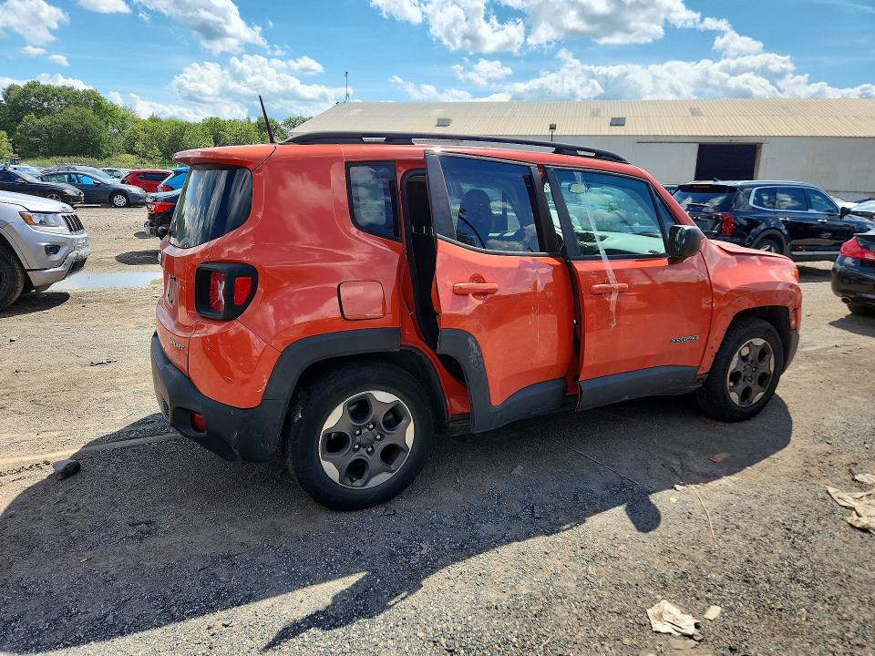 Продажа на аукционе авто 2017 Jeep Renegade, vin: ZACCJAAB2HPE83576, номер лота: 66757046