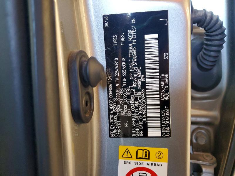 Aukcja sprzedaży 2016 Lexus Nx 200t, vin: JTJBARBZ6G2095522, numer aukcji: 65689326