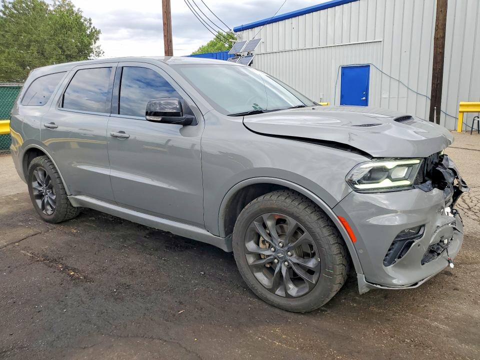 66396586 :رقم المزاد ، 1C4SDJCT0NC207423 vin ، 2022 Dodge Durango مزاد بيع