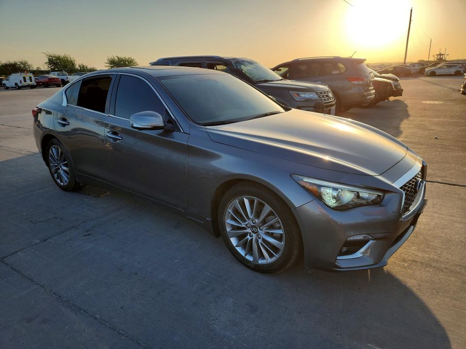 65392326 :رقم المزاد ، JN1EV7BRXNM342229 vin ، 2022 Infiniti Q50 مزاد بيع