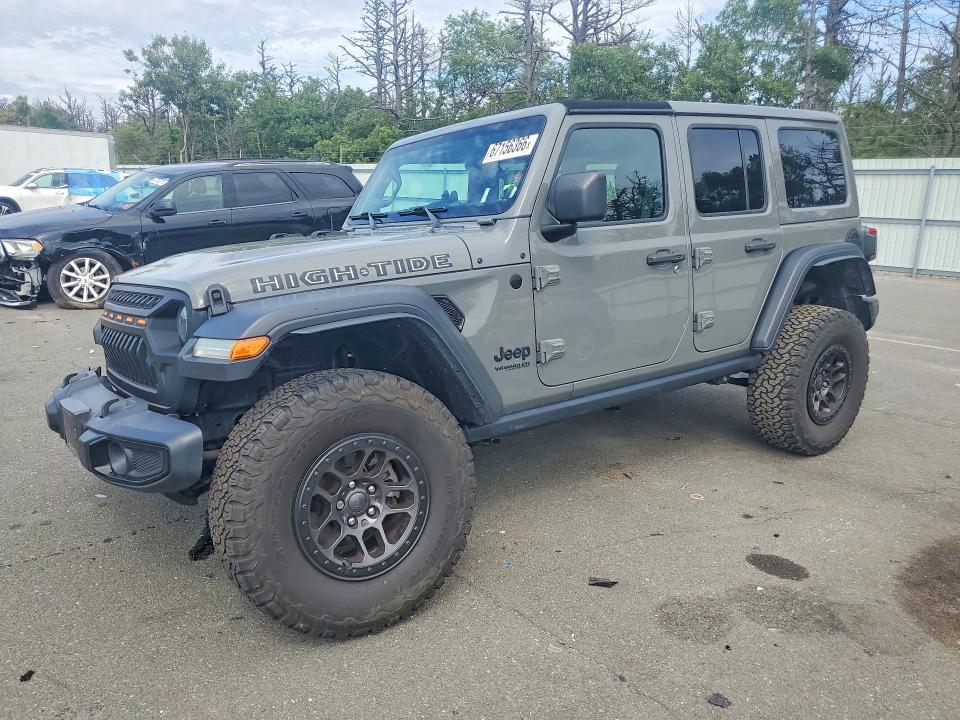Auction sale of the 2022 Jeep Wrangler Unlimited, vin: 1C4HJXDG4NW276444, lot number: 67156366