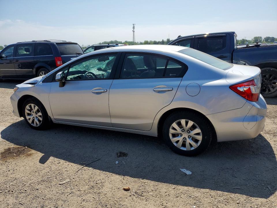 Продажа на аукционе авто 2012 Honda Civic, vin: 2HGFB2F44CH117592, номер лота: 65910026