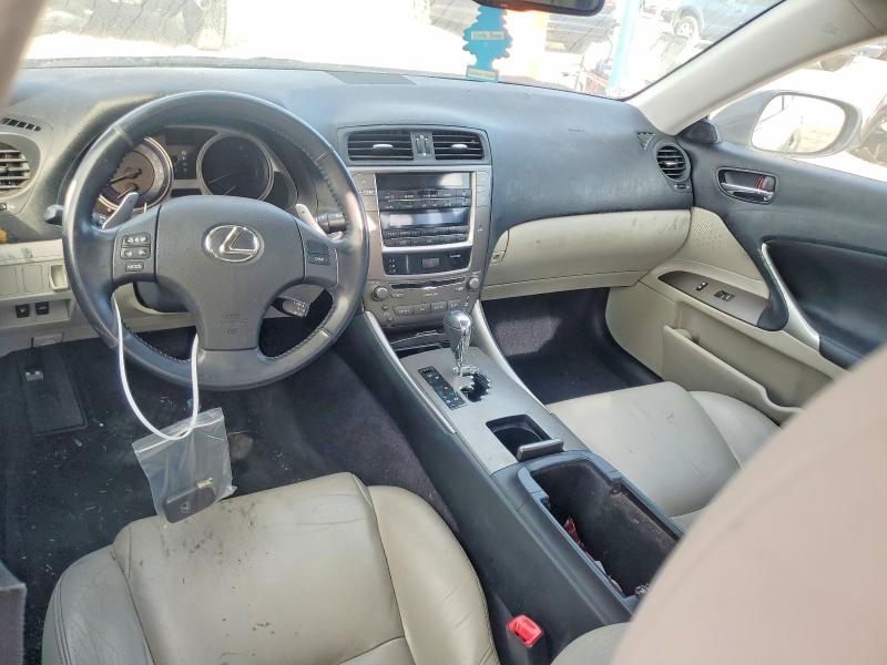 65697856 :رقم المزاد ، JTHBK262495095510 vin ، 2009 Lexus Is 250 مزاد بيع